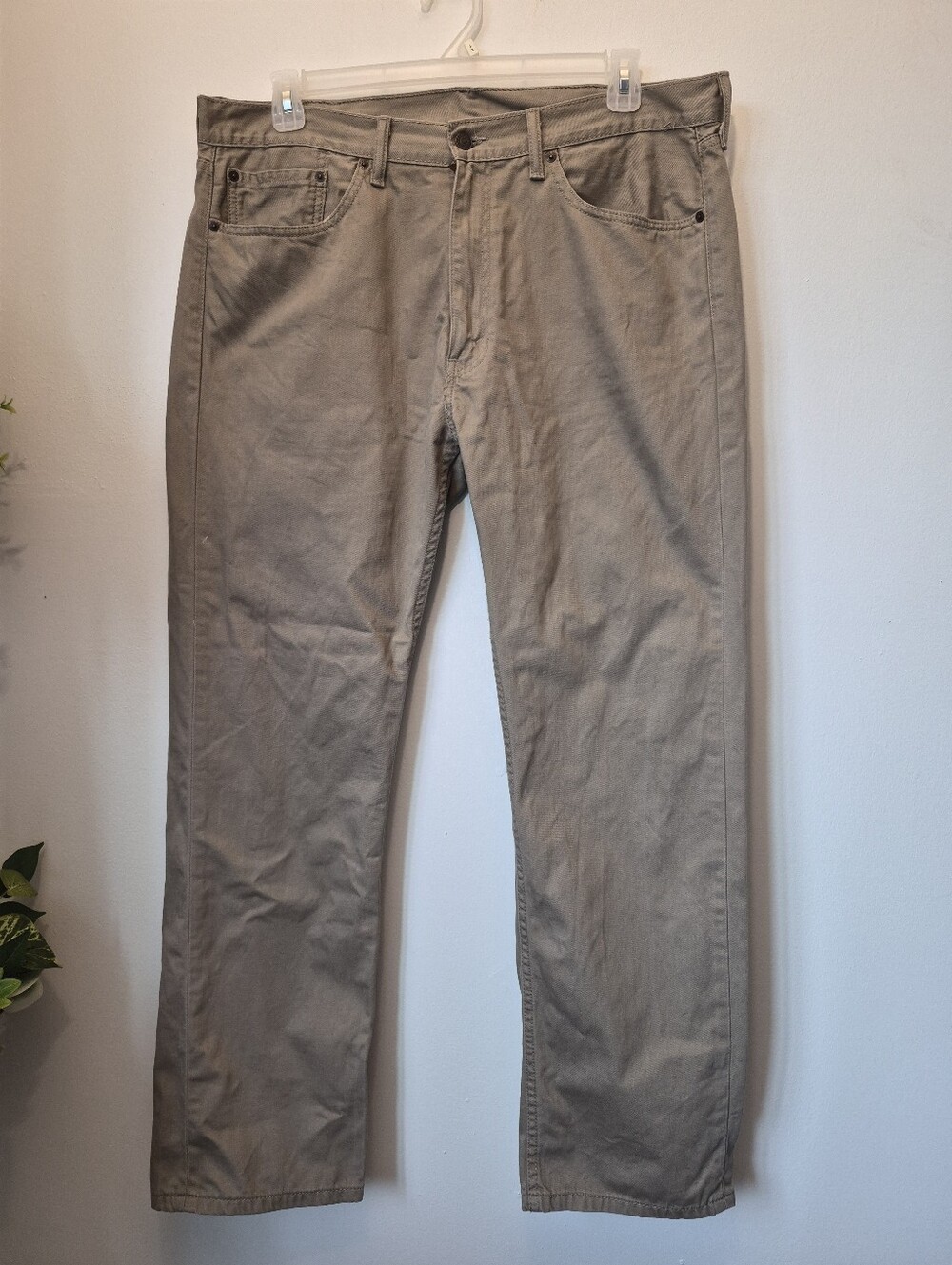 Mens levis 505 Tan 38/32